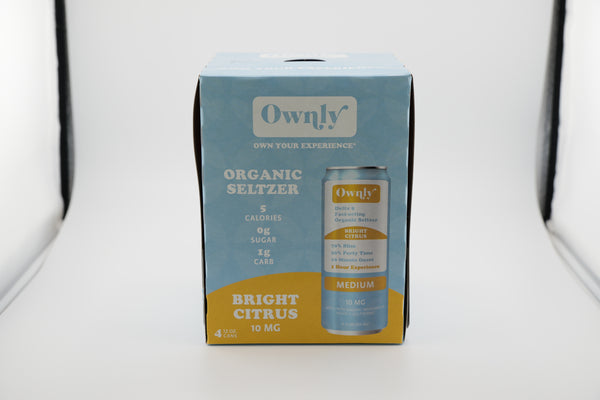 Bright Citrus 10 mg ∆9 Seltzer  -  MILD STRENGTH