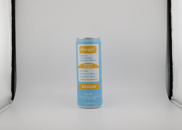 Bright Citrus 10 mg ∆9 Seltzer  -  MILD STRENGTH