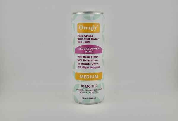 Elderflower Mint "Sleep" 10 mg Still Water - MEDIUM STRENGTH