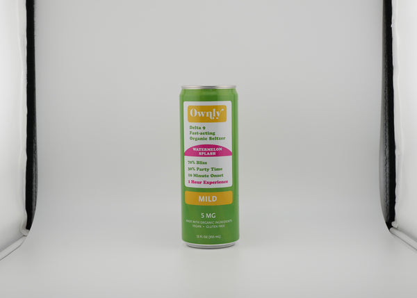 Watermelon Splash 5 mg ∆9 Seltzer  -  MILD STRENGTH