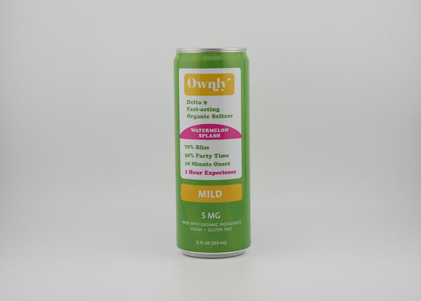 Watermelon Splash 5 mg ∆9 Seltzer  -  MILD STRENGTH