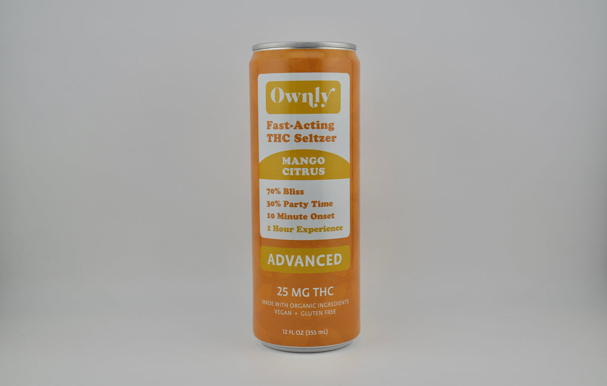 Mango Citrus 25 mg Seltzer  -  ADVANCED STRENGTH