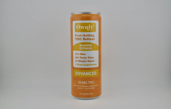 Mango Citrus 25 mg Seltzer  -  ADVANCED STRENGTH