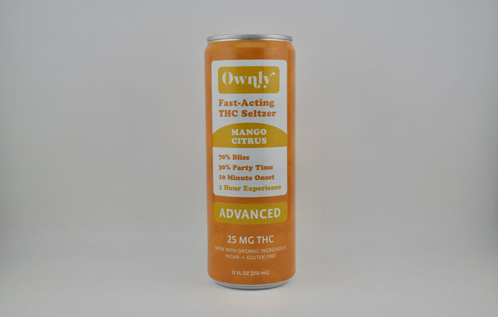 Mango Citrus 25 mg Seltzer  -  ADVANCED STRENGTH