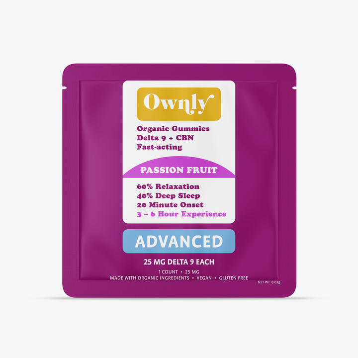 Passion Fruit THC Gummies- ADVANCED STRENGTH
