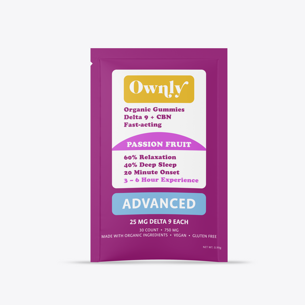 Passion Fruit THC Gummies- ADVANCED STRENGTH