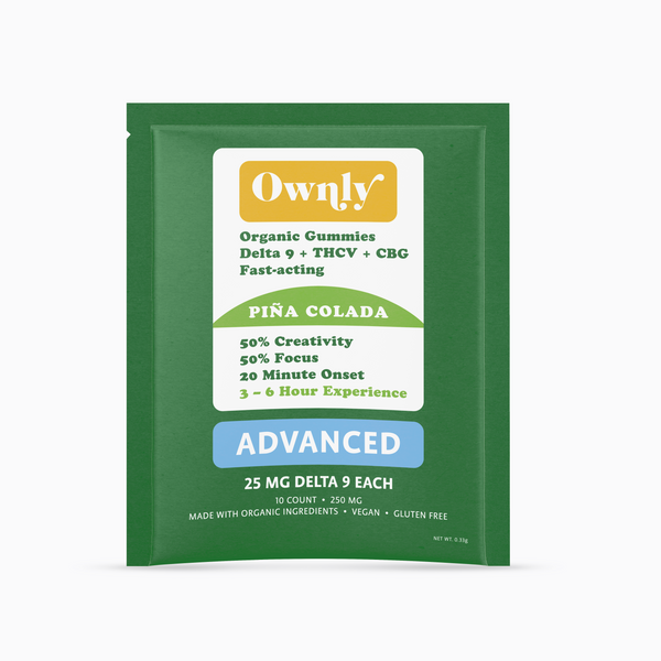 Pina Colada THC Gummies - ADVANCED STRENGTH