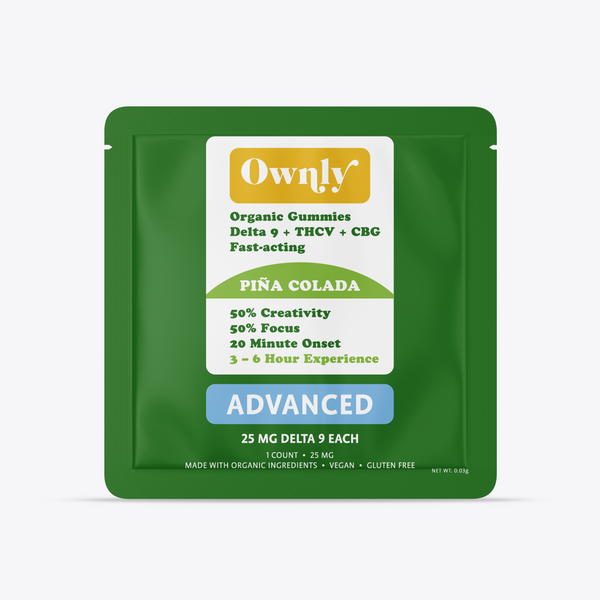 Pina Colada THC Gummies - ADVANCED STRENGTH