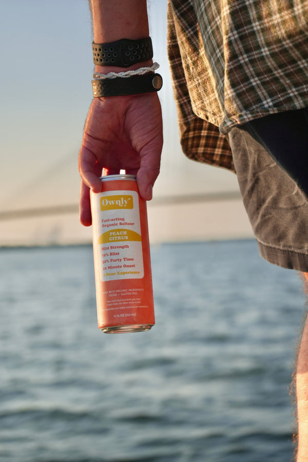 Peach Citrus 10 mg ∆9 Seltzer  -  MILD STRENGTH